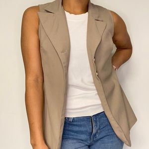 Tan Vest
